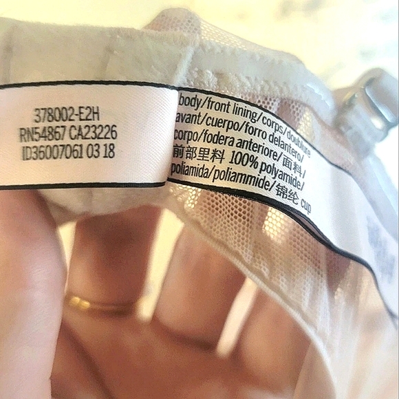 Victoria's Secret Longline Pink Sparkle Bustier Corset Lace Mesh - Picture 14 of 15